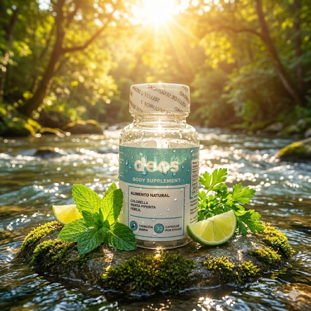 DEOS 30 Cap — Adiós al mal olor desde adentro, frescura 24/7