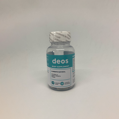 DEOS 30 Cap — Adiós al mal olor desde adentro, frescura 24/7