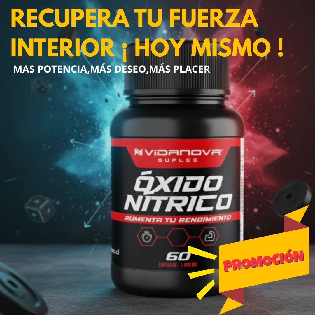 Óxido Nítrico Premium: Más Energía, Más Fuerza, Más Resultados