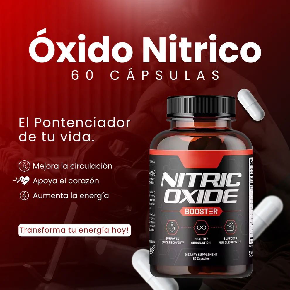 Óxido Nítrico Premium: Más Energía, Más Fuerza, Más Resultados