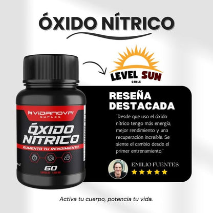 Óxido Nítrico Premium: Más Energía, Más Fuerza, Más Resultados