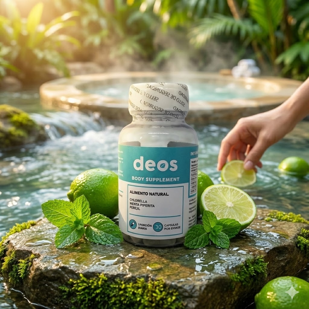 DEOS 30 Cap — Adiós al mal olor desde adentro, frescura 24/7